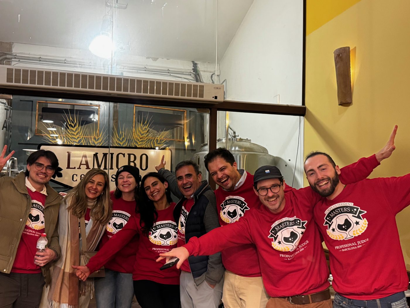 Jueces de European Ferment Masters en Barcelona
