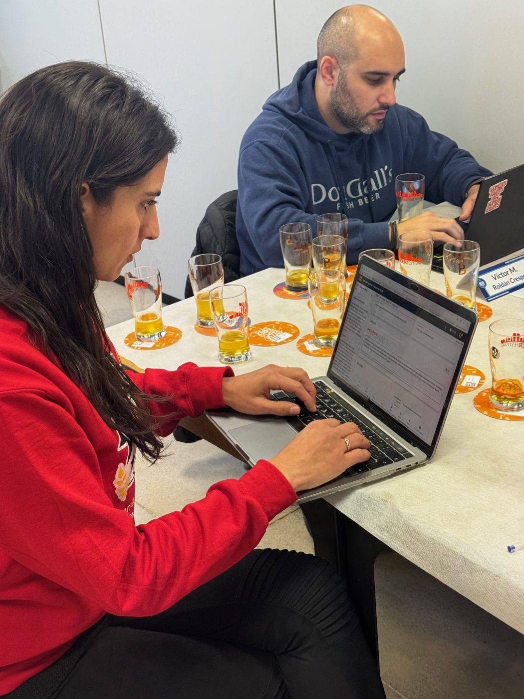 Evaluación en la Copa Internacional de Fermentados